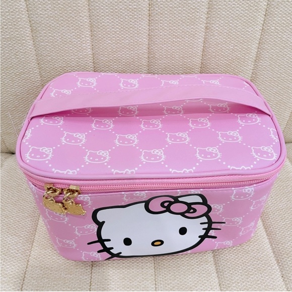 NEW Hello Kitty spa bundle set | makeup bag, spa headband, glass‎ nail file - Picture 5 of 9